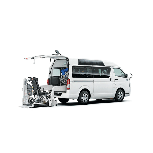 wheelchair adapted minibus illustration mysingaporedriver