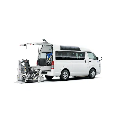 wheelchair adapted minibus illustration mysingaporedriver