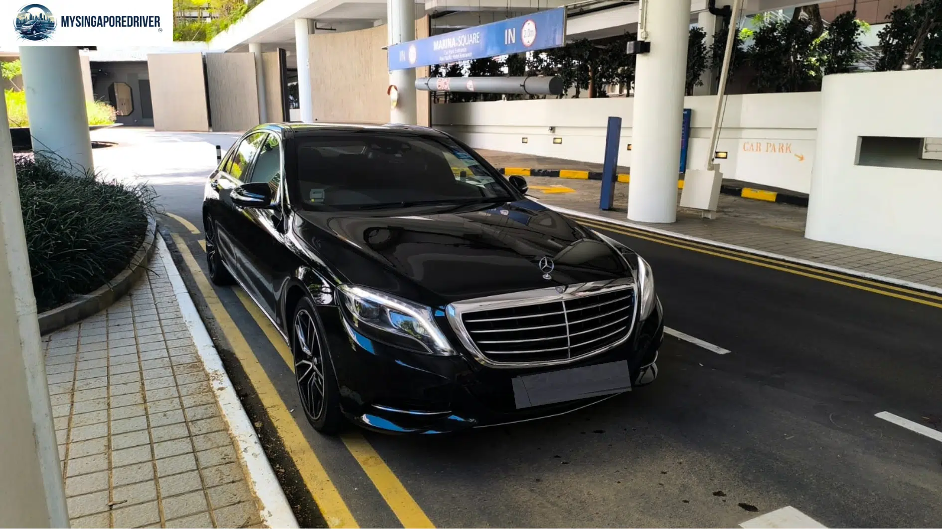 Black Mercedes S-Class sedan for Token2049 Singapore 2026 Side Event Transport